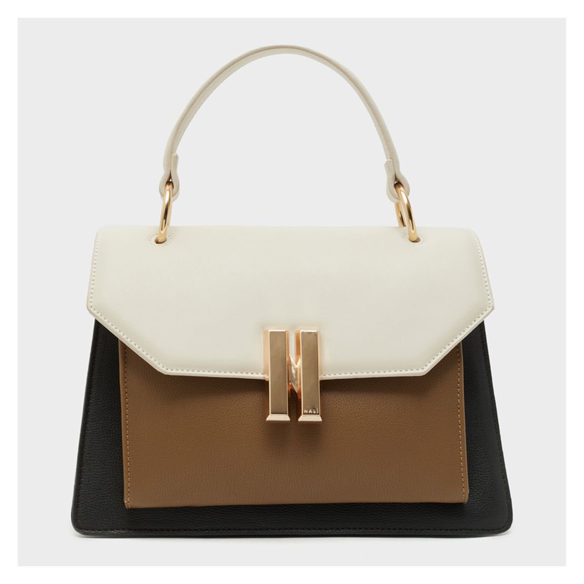 Talita Shoulder Bag Black/Brown main product photo