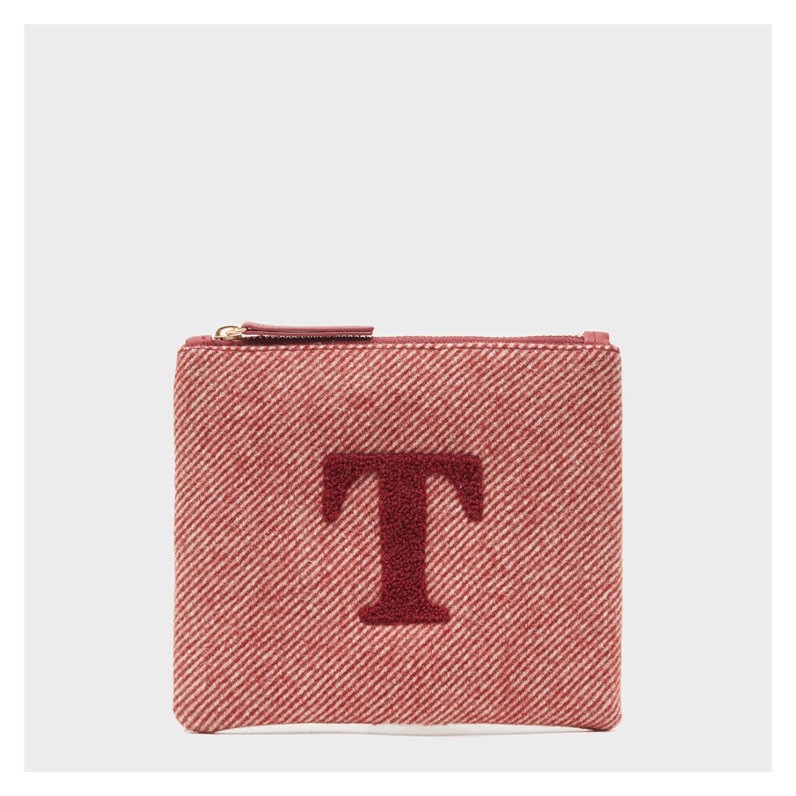 Alphabet Purse Small Red Letter T main product photo