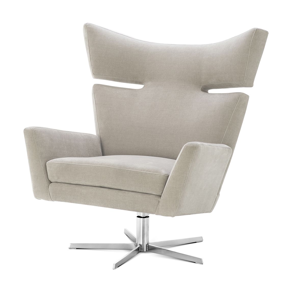 Eduardo Swivel Chair, Clarck Sand main product photo