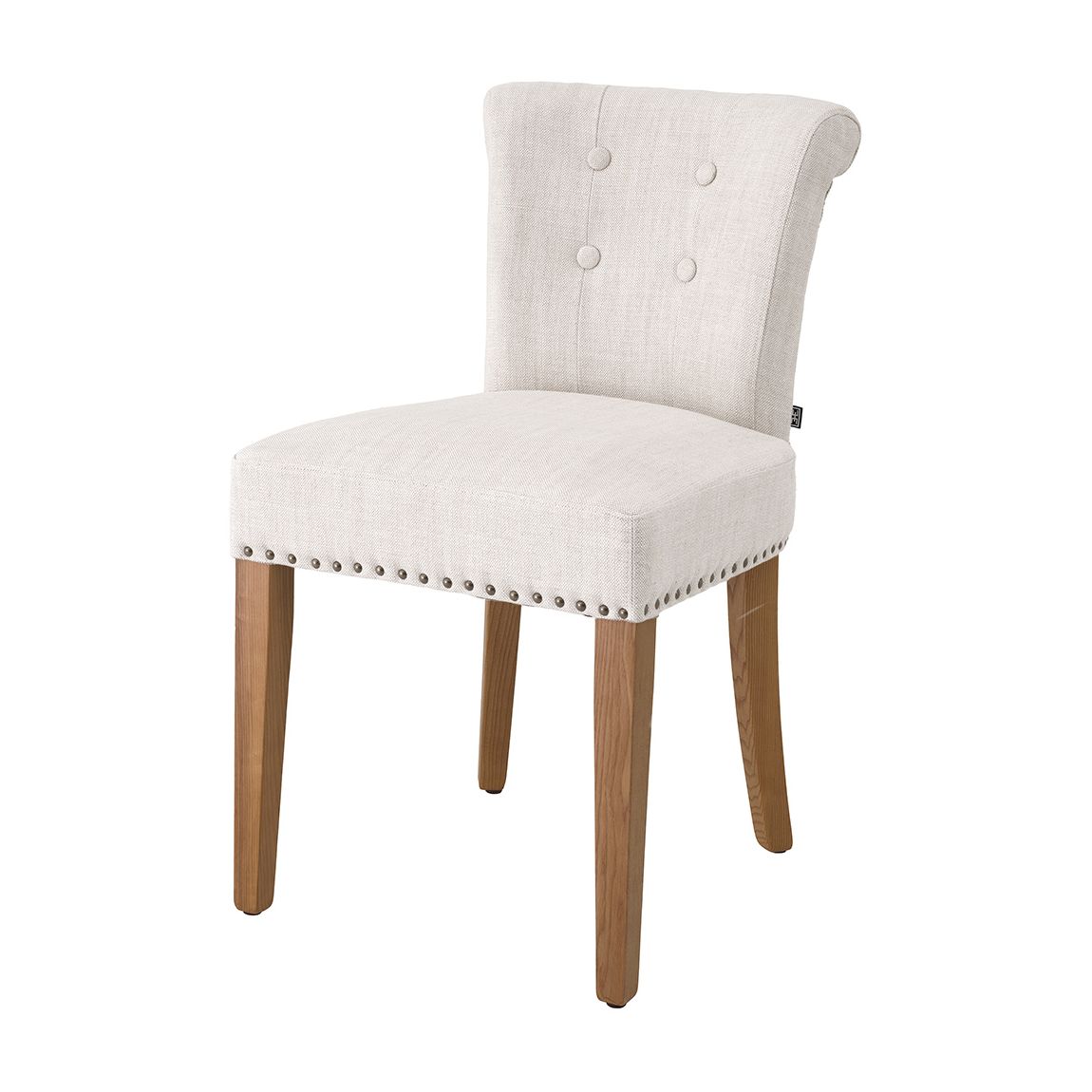 Key Largo Dining Chair, Off White Linen main product photo