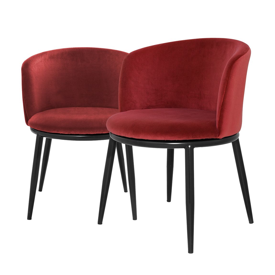 Filmore Dining Chair, Cameron Red, Set of 2 main product photo