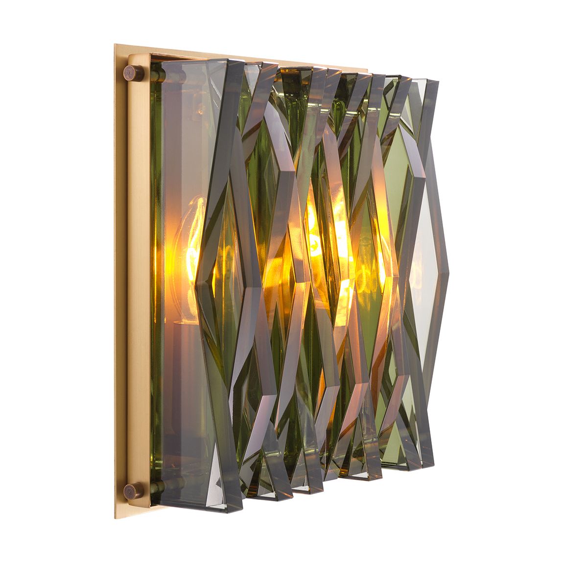 Nuvola Wall Lamp Small, Antique Brass main product photo