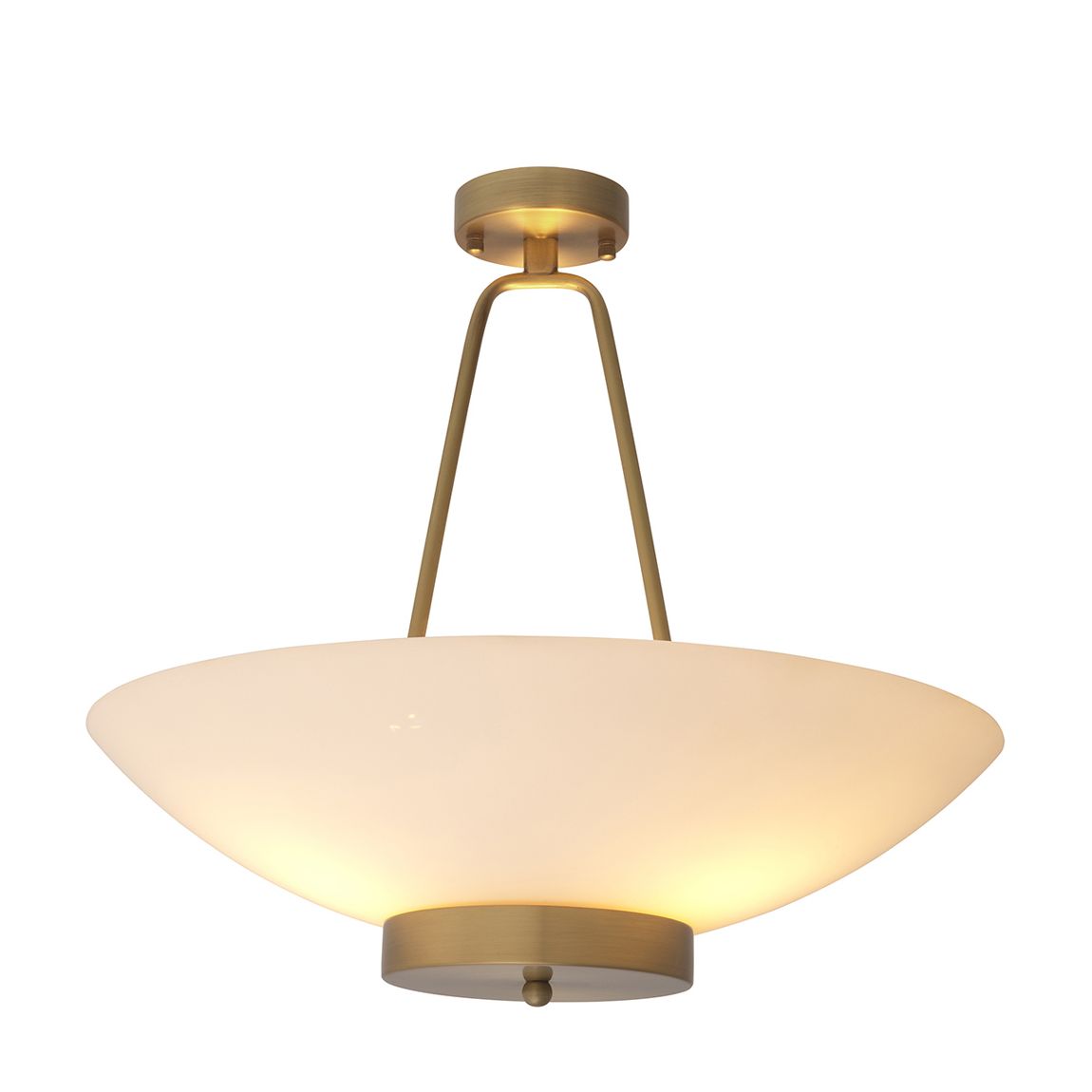 Planeta Ceiling Lamp, Antique Brass main product photo
