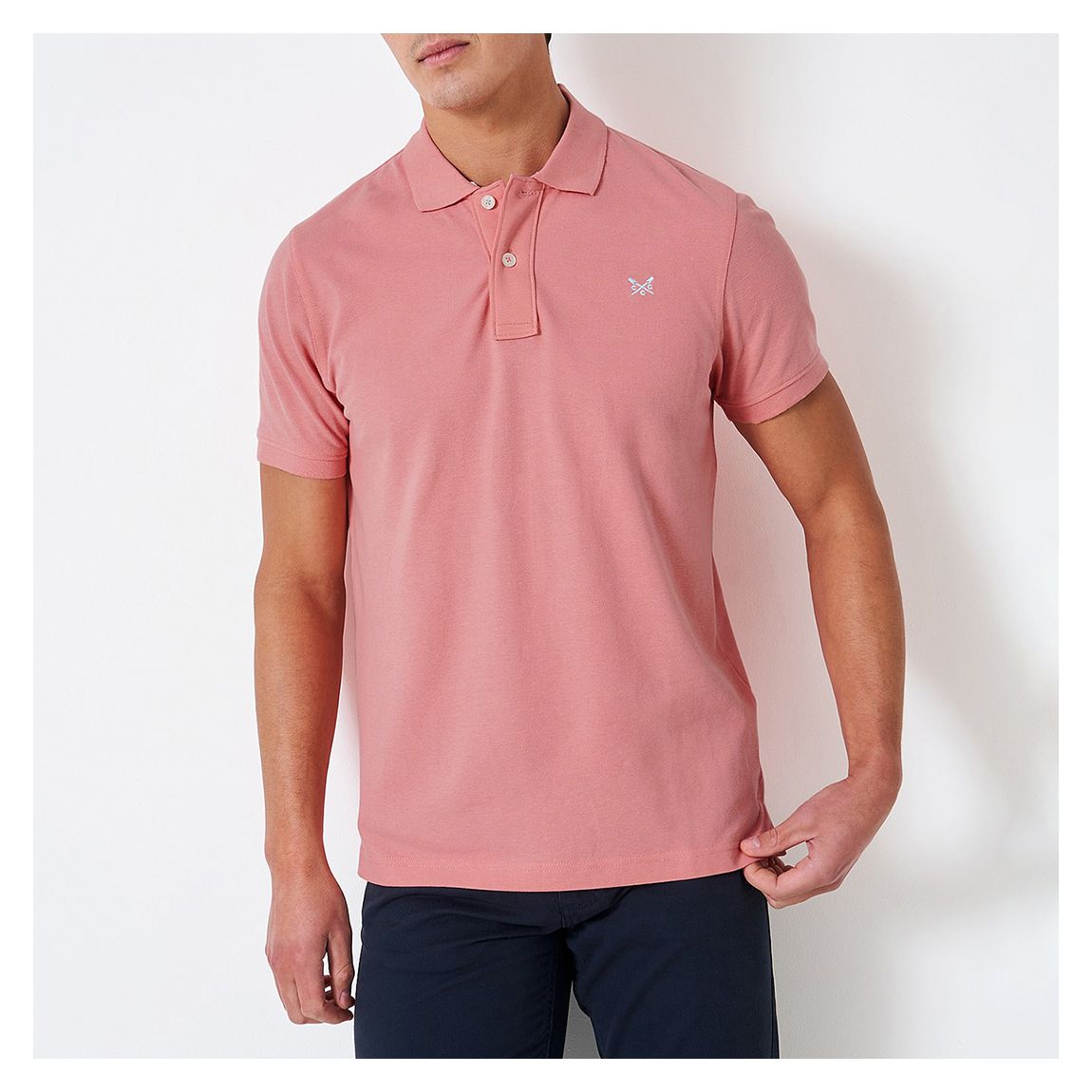 Pink Classic Pique Cotton Polo main product photo