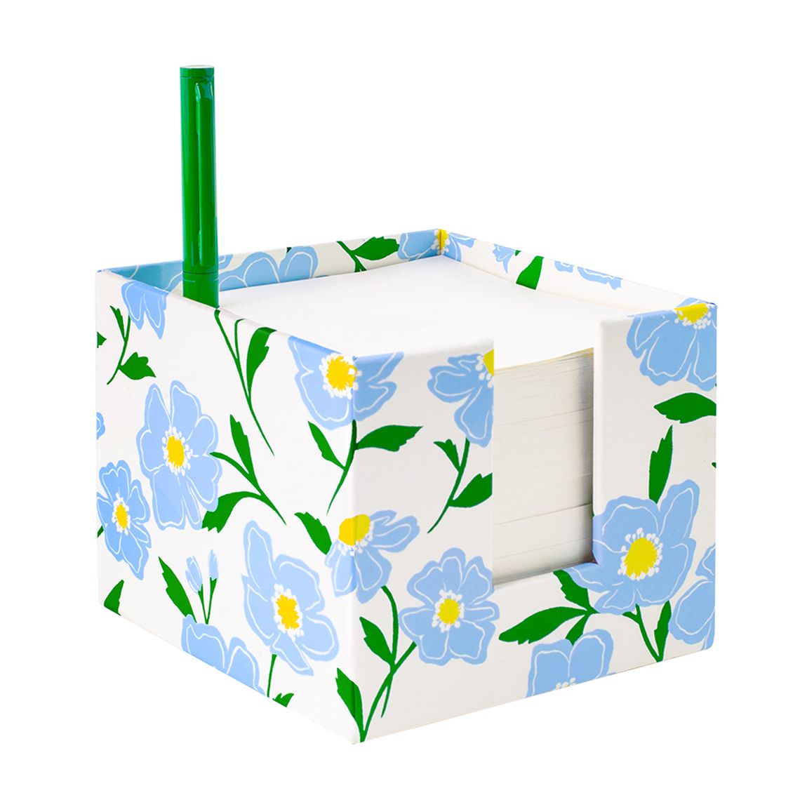 Notecube with Pen, Sunshine Floral main product photo
