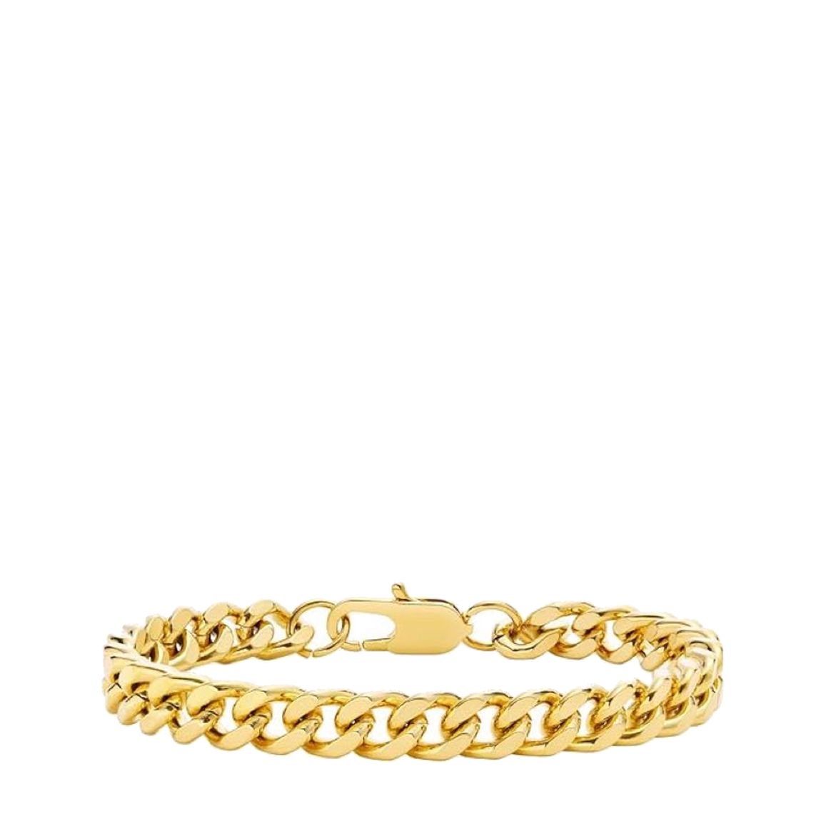18K Gold Italian Link Bracelet main product photo