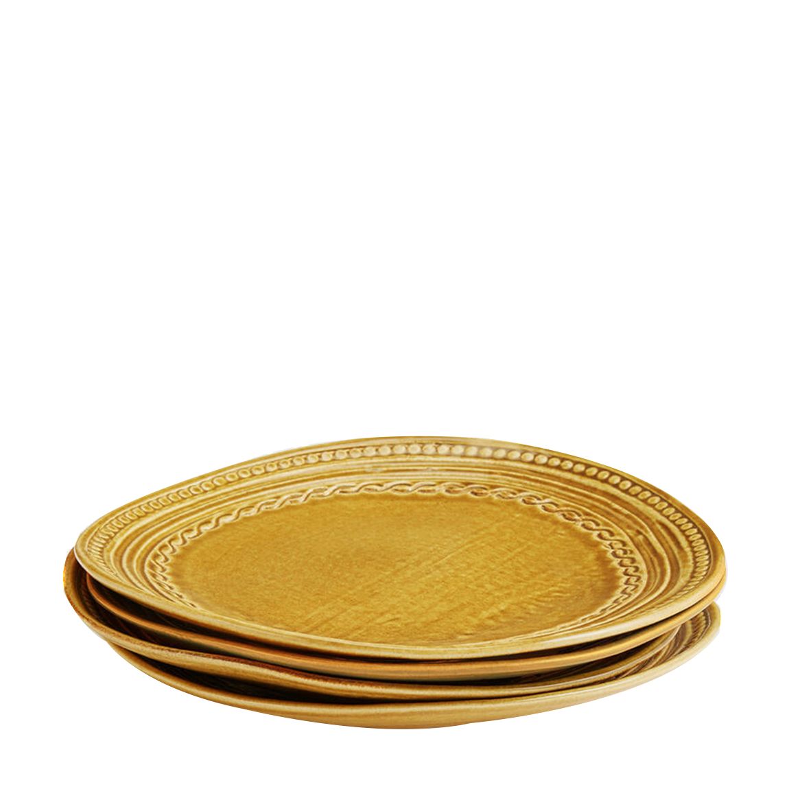 Set of 4 Ochre Adderbury Side Plate main product photo