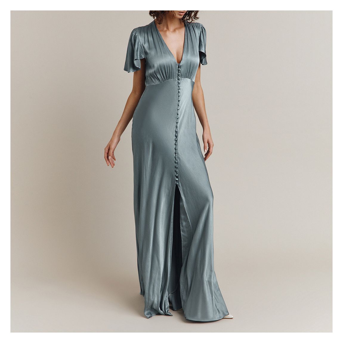 Blue Delphine Maxi Dress main product photo