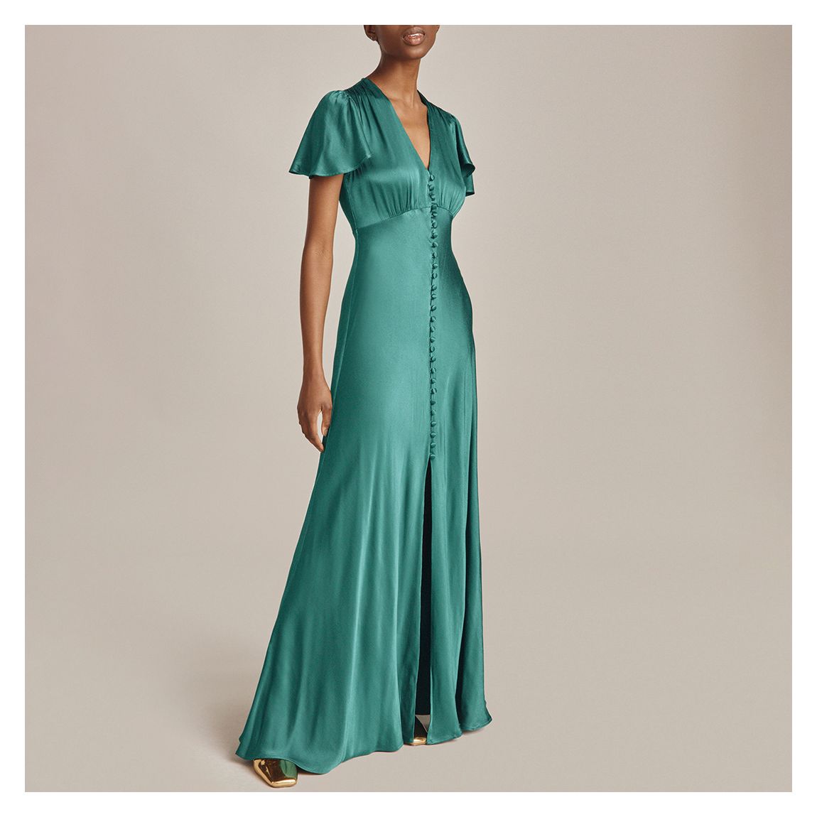 Emerald Delphine Maxi Dress main product photo