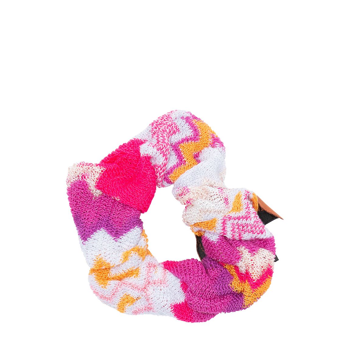 Pink, Multi Knitted Scruchie main product photo
