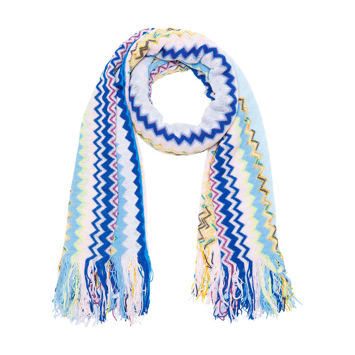 Multi Knitted Poncho main product photo