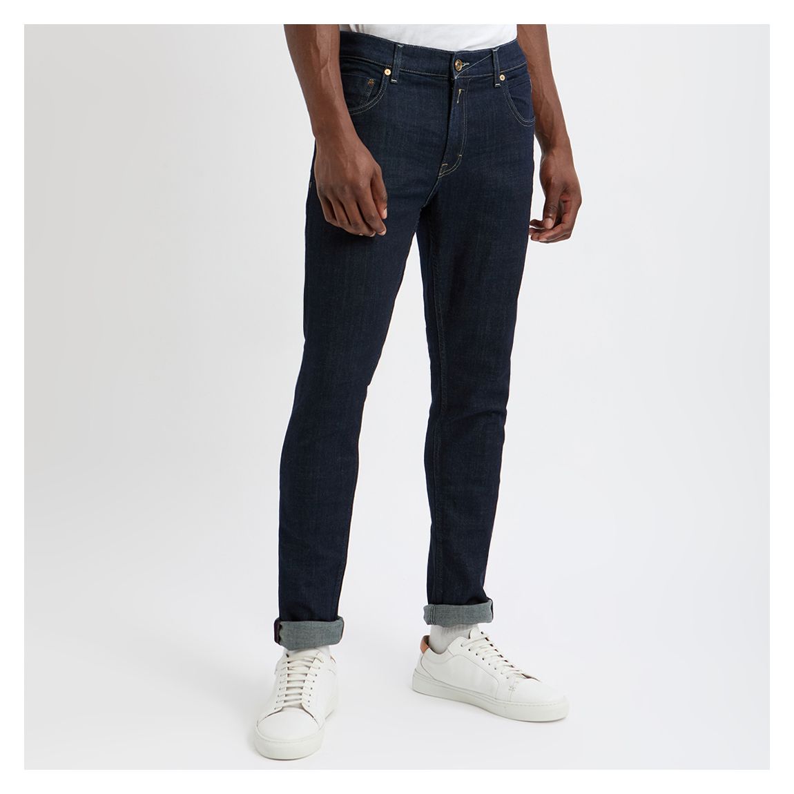 Dark Blue Mickym Slim Stretch Jeans main product photo