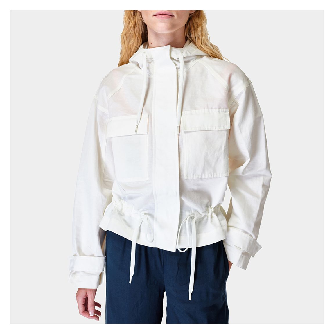 Lily White Relaxed Shacket main product photo