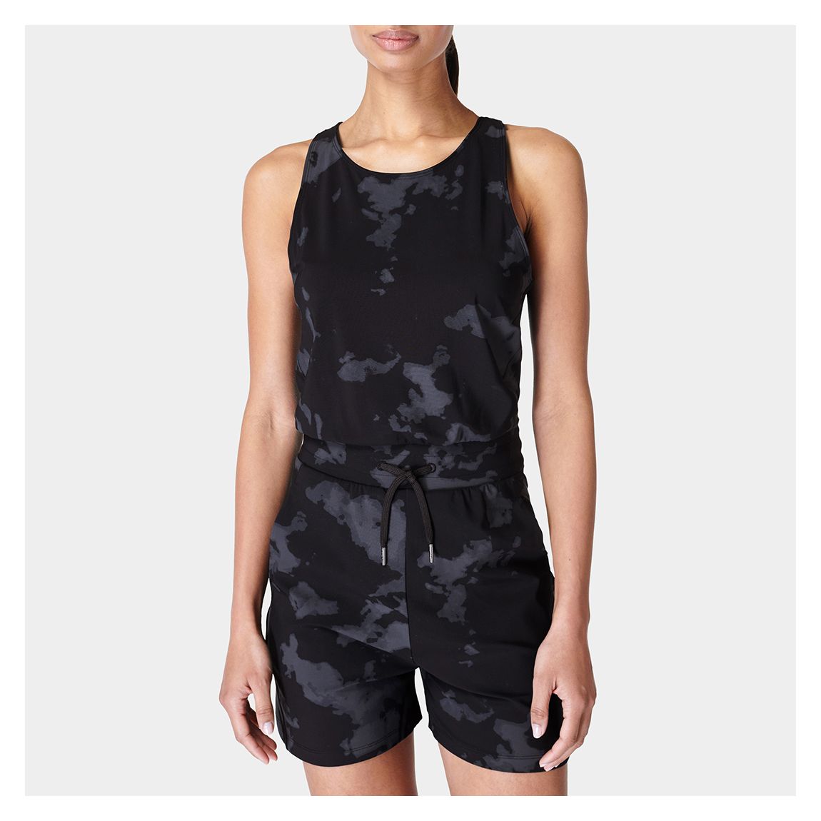 Black Explorer Romper main product photo