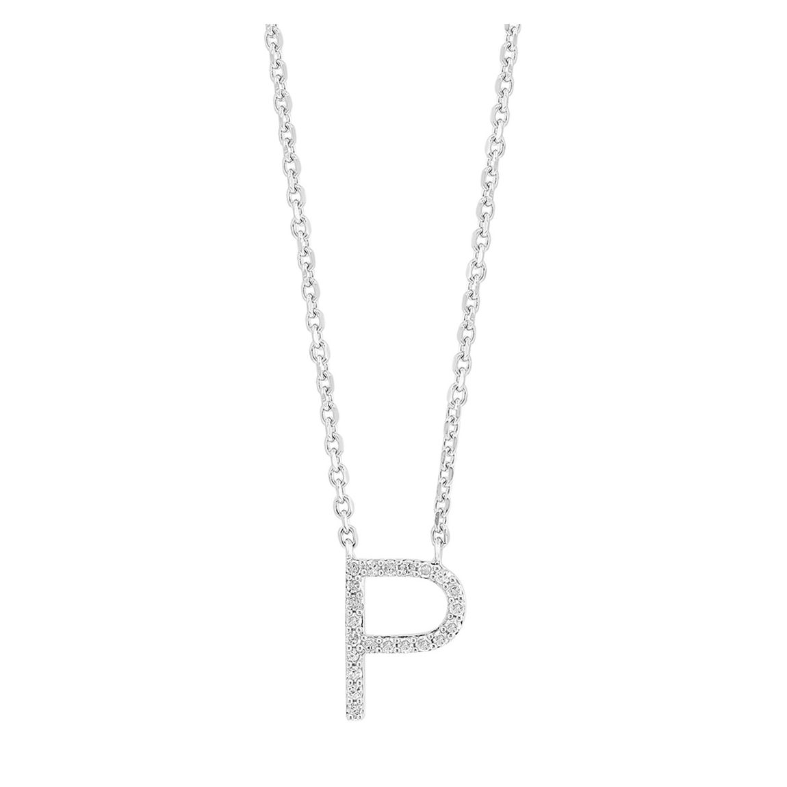Diamond P Necklace main product photo