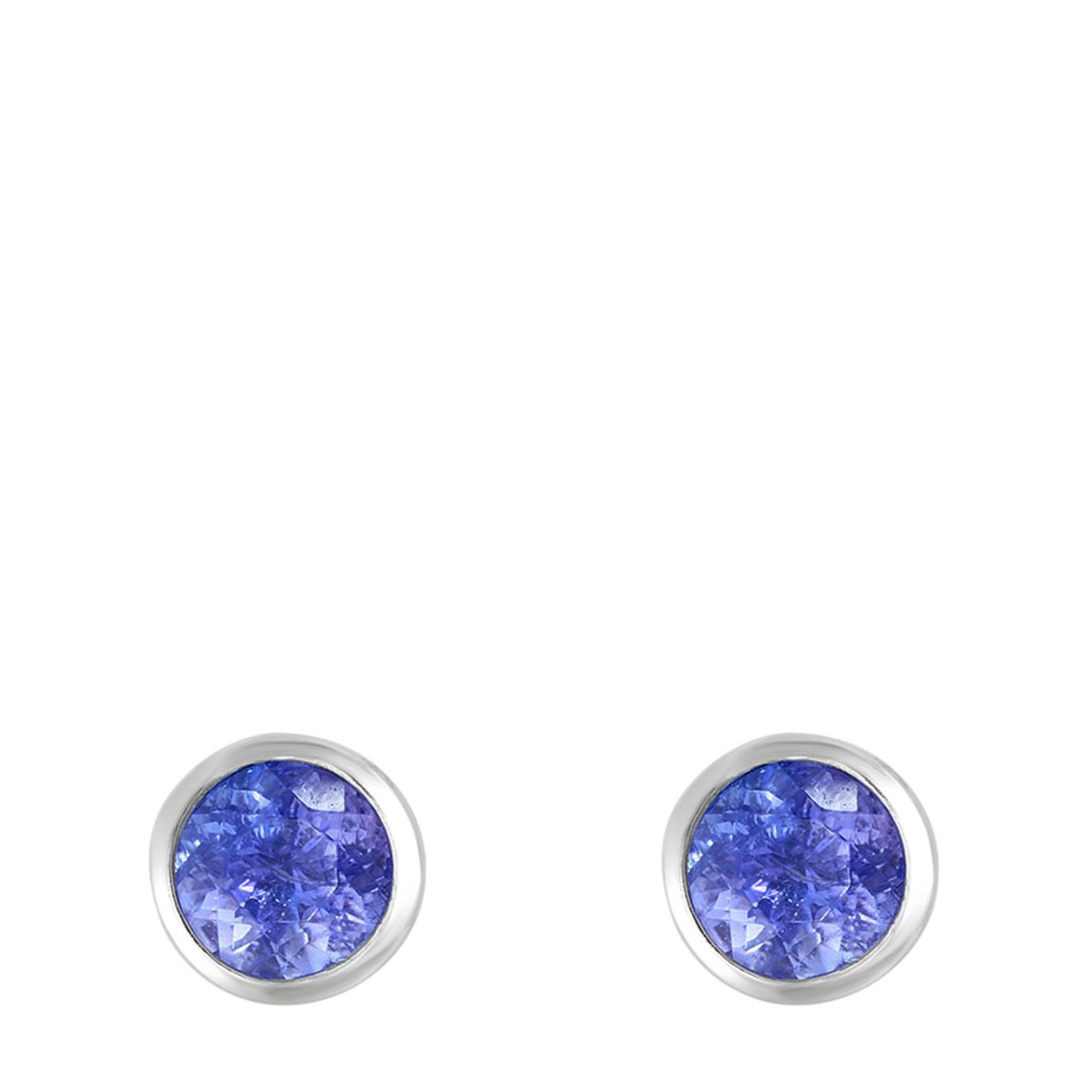 Tanzanite Stud Earrings main product photo