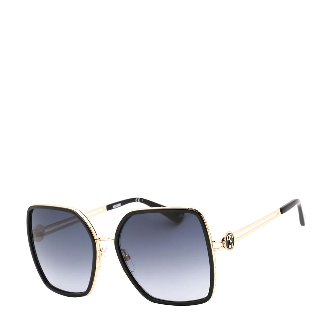 Women's Black Moschino Sunglasses 58mm main product photo