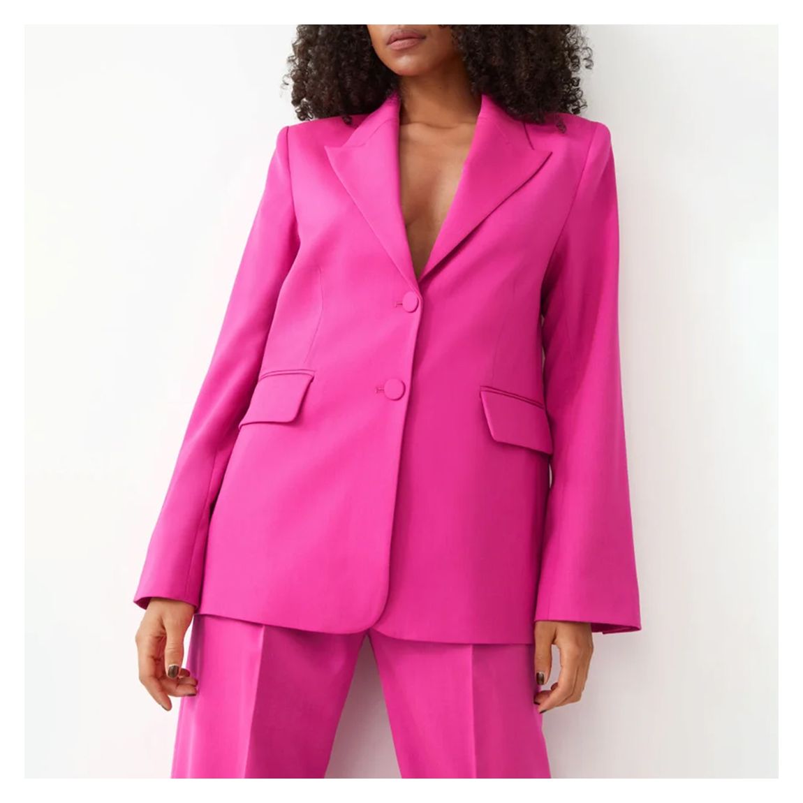 Pink Susana Single Breasted Blazer main product photo
