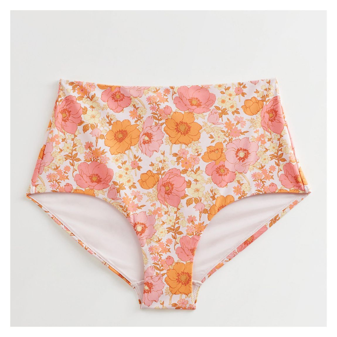 Orange Chevy High Waist Bikini Briefs main product photo