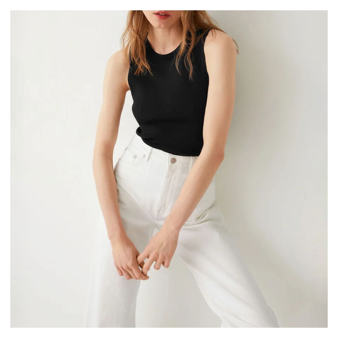 Black Laurette Top main product photo