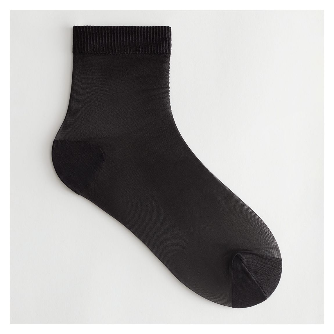 Black Joye plain Socks main product photo