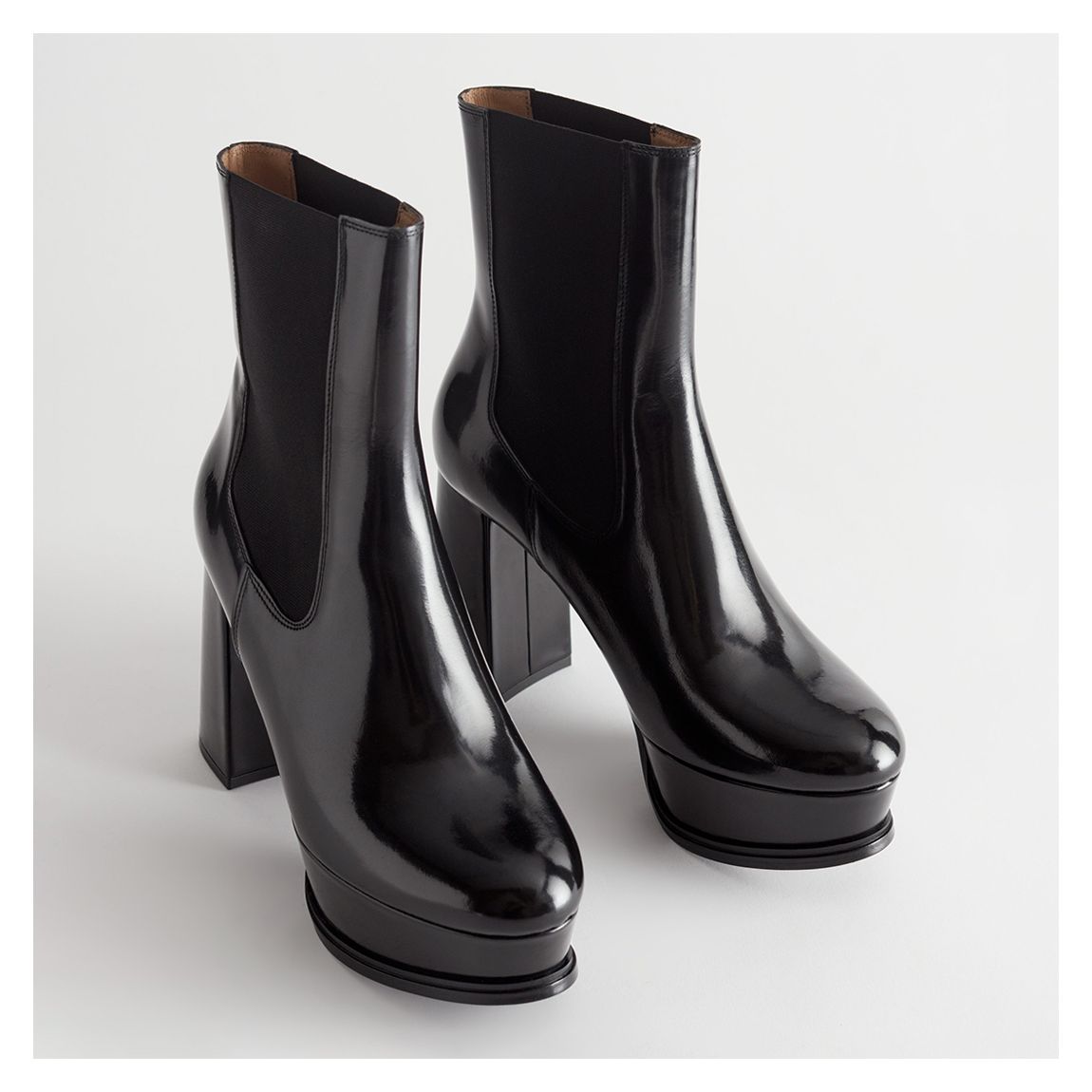 Black Lily Platform Heel main product photo