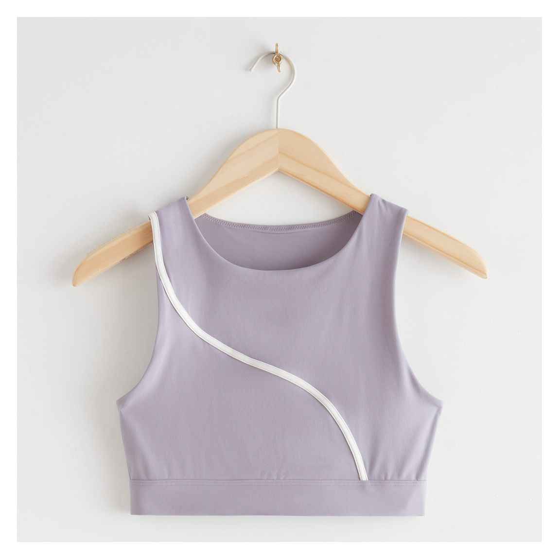 Purple Vita Yoga Bra main product photo