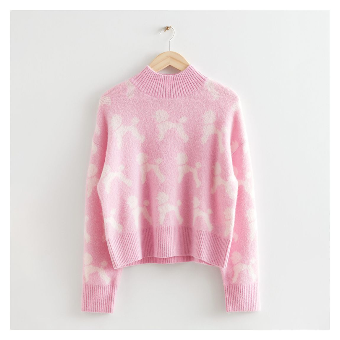 Pink Elly Wool Blend Jumper main product photo