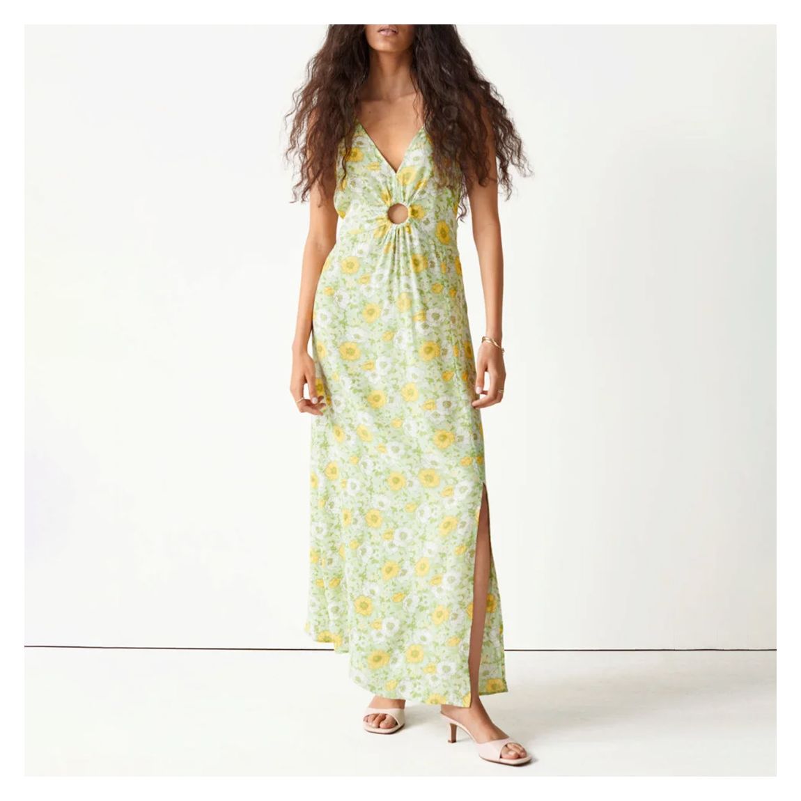 Green Ivonne Maxi Dress main product photo