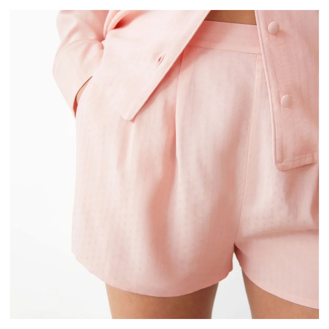 Pink Rina Pyjama Shorts main product photo