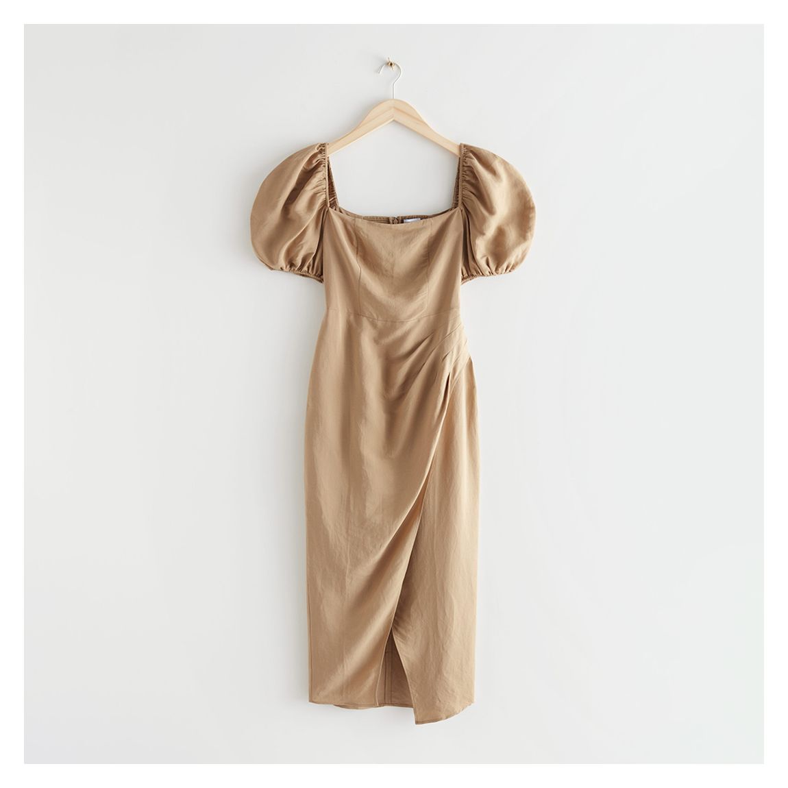 Beige Johan Midi Dress main product photo