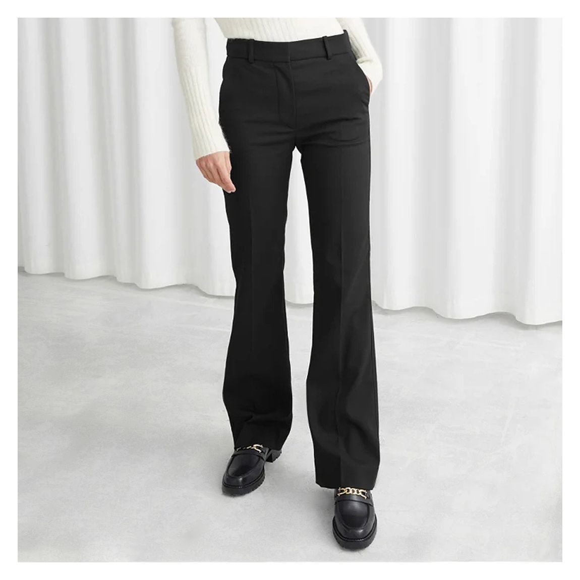 Black Julie Stretch Trousers main product photo