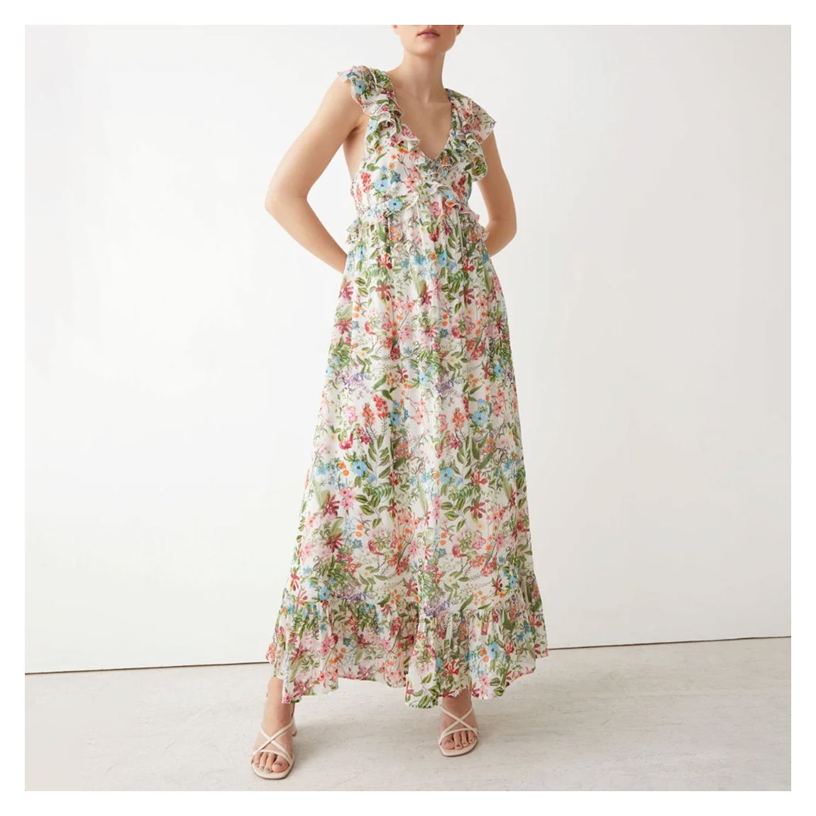 Green Sue Midi Dress main product photo