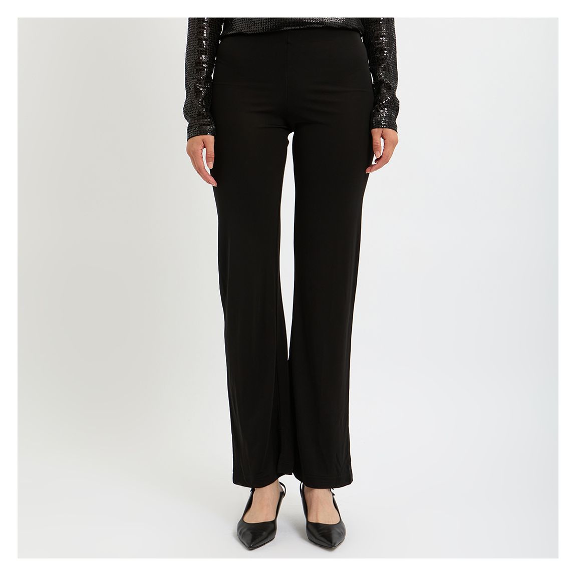 Black Juni Trousers main product photo