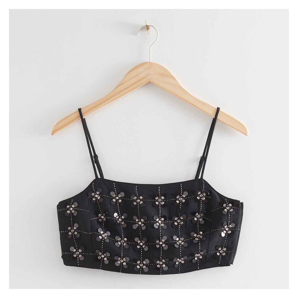 Black Acacia Crop Top main product photo