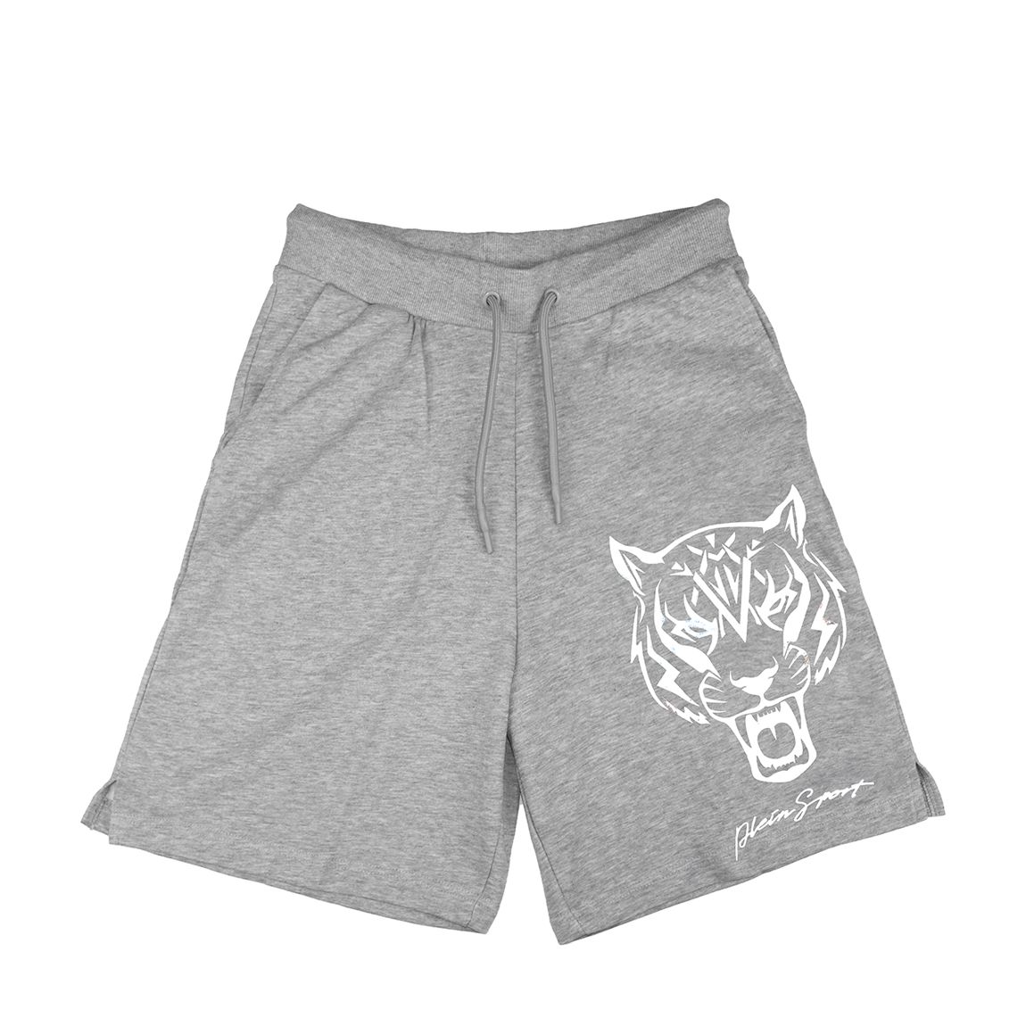 Grey Logo Bermuda Shorts main product photo