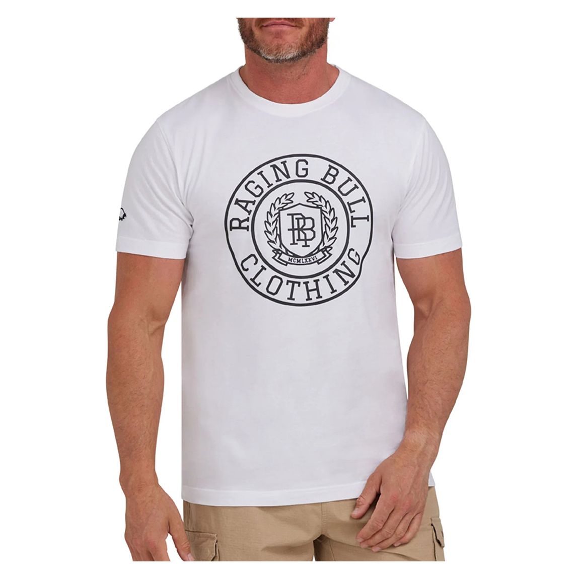 White High Build Cotton T-Shirt main product photo