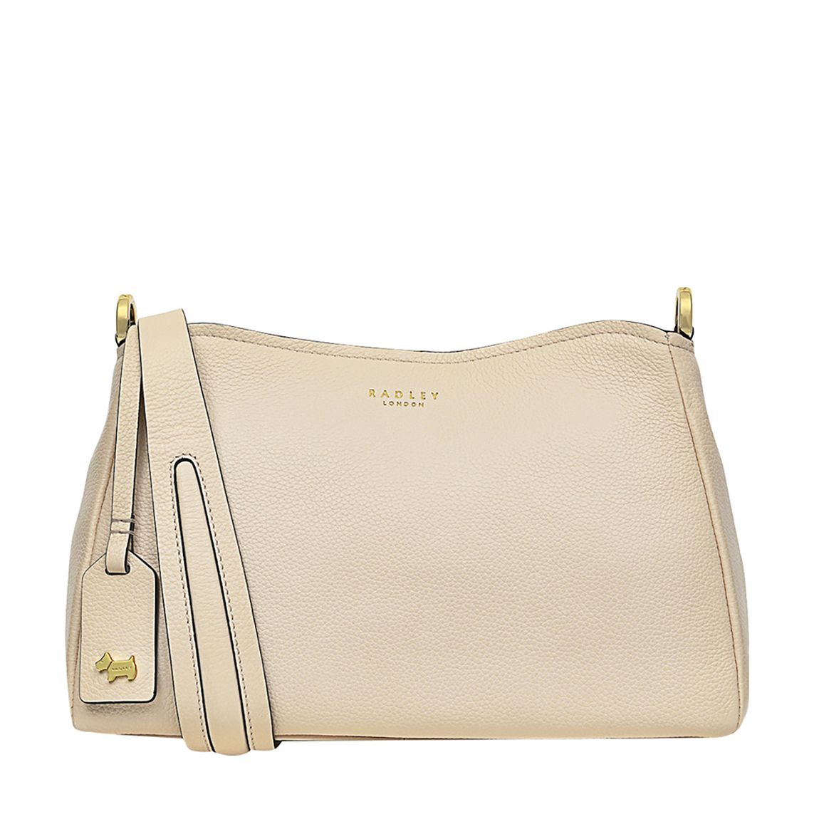 Oat Milk Newhaven Road Small Ziptop Crossbody main product photo