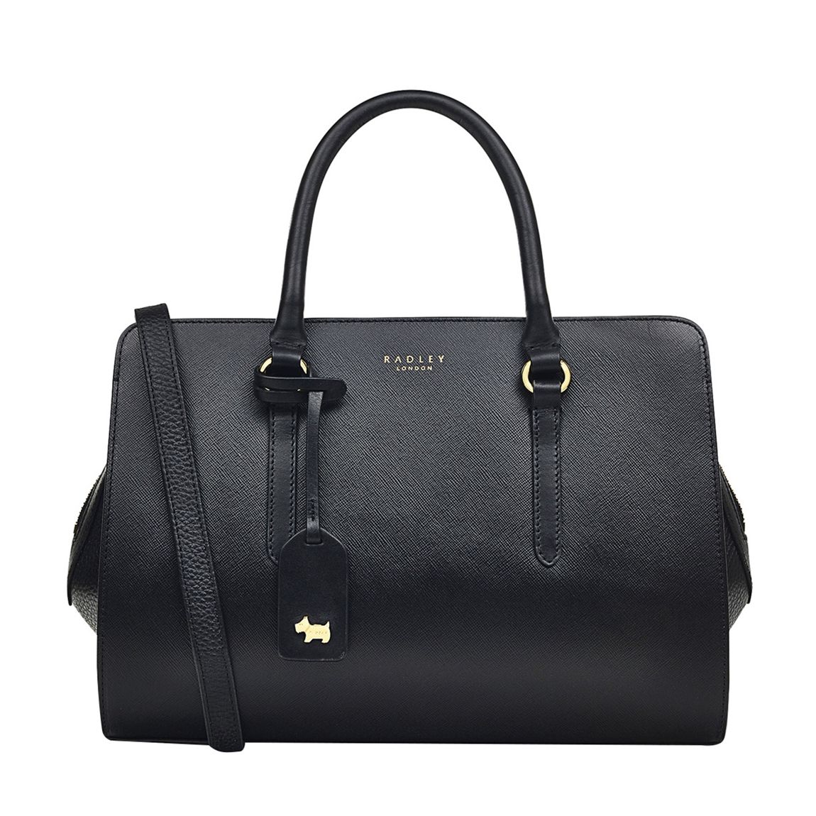 Black Angel Lane Medium Zip Around Grab main product photo