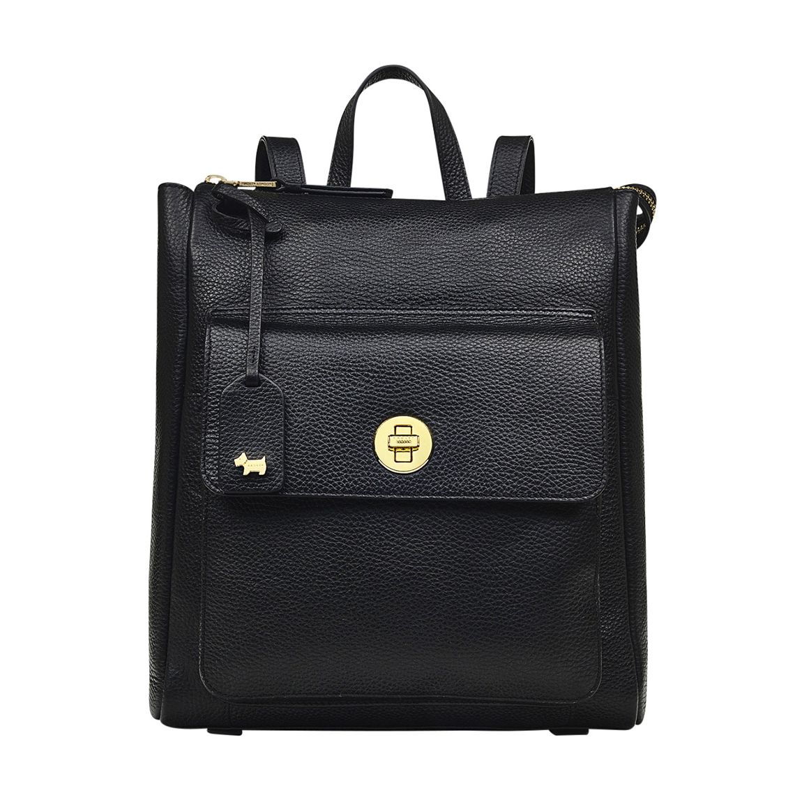 Black Colebrook Medium Zip Top Backpack main product photo