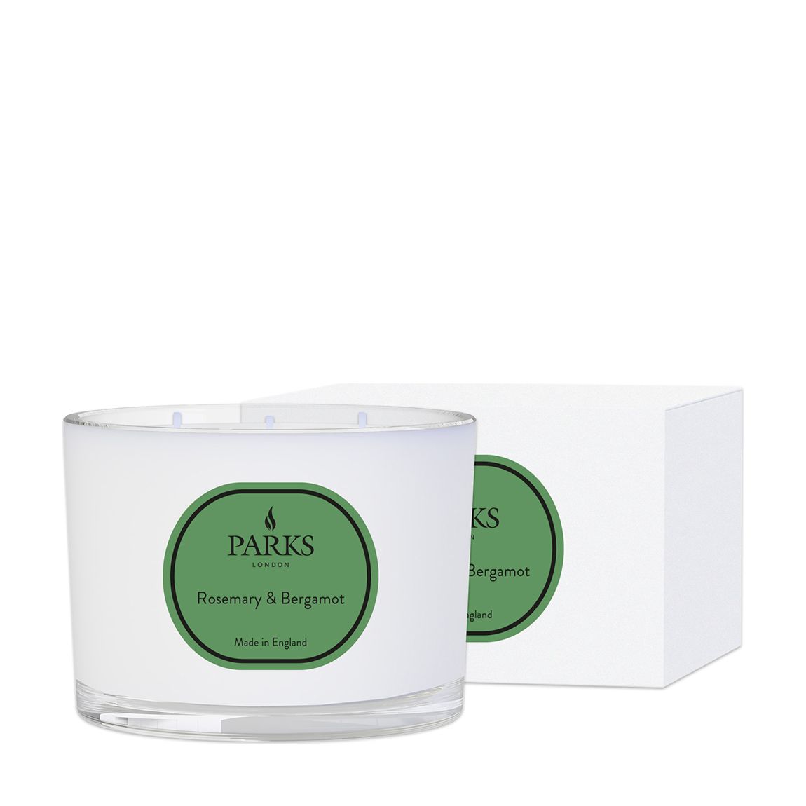 Vintage Aromatherapy Rosemary & Bergamot 3 Wick Candle 350g main product photo