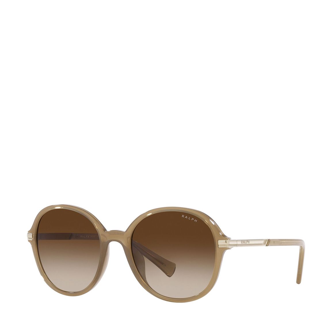 Shiny Milky Light Brown Sunglasses 54mm main product photo