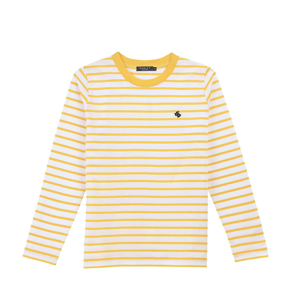 Yellow Linden Gardens - Long Sleeve Striped T-Shirt main product photo