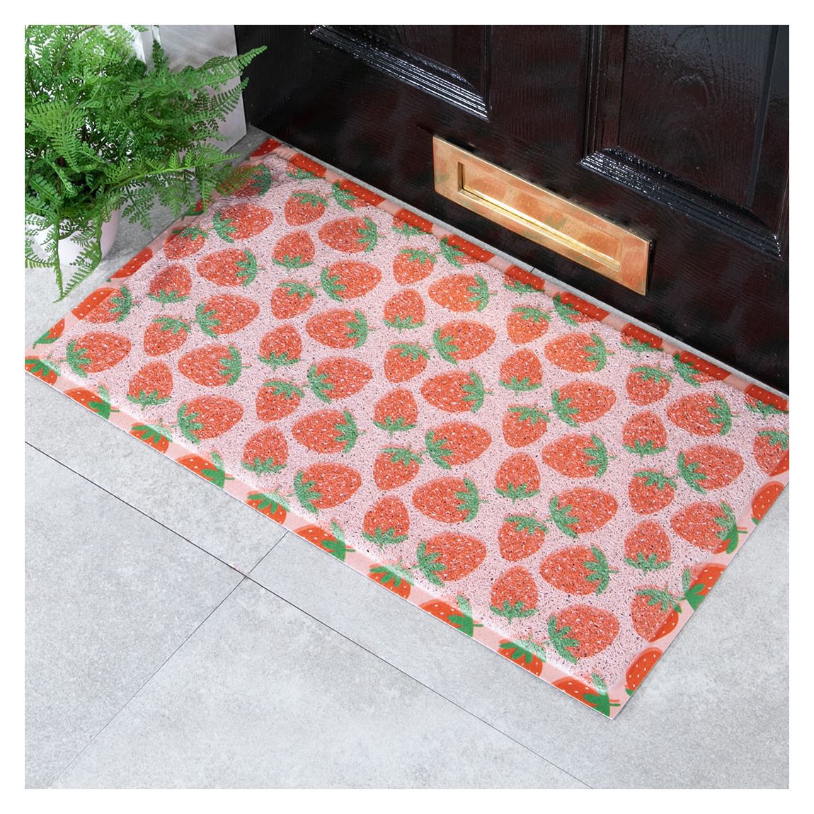 Strawberry Pattern Doormat (70 x 40cm) main product photo