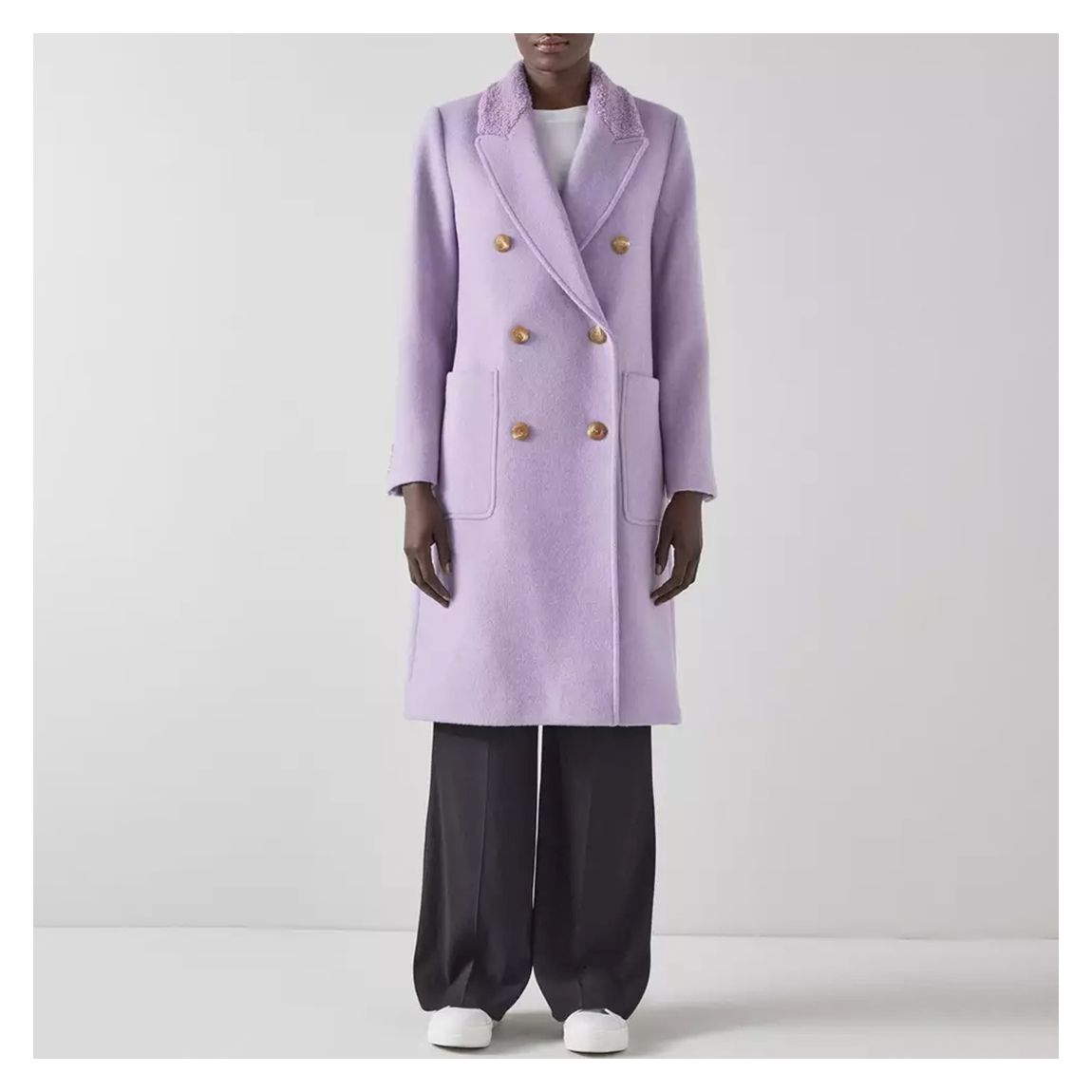 Lilac Elodie Coat main product photo