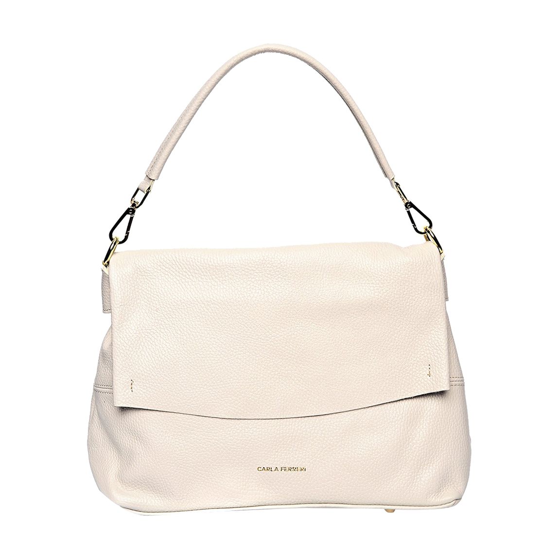 Beige Leather Handbag main product photo