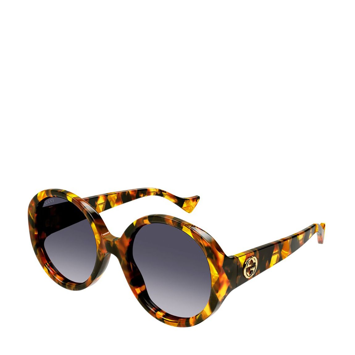 Women's Tortoise/Blue Gucci Sunglasses 56mm main product photo
