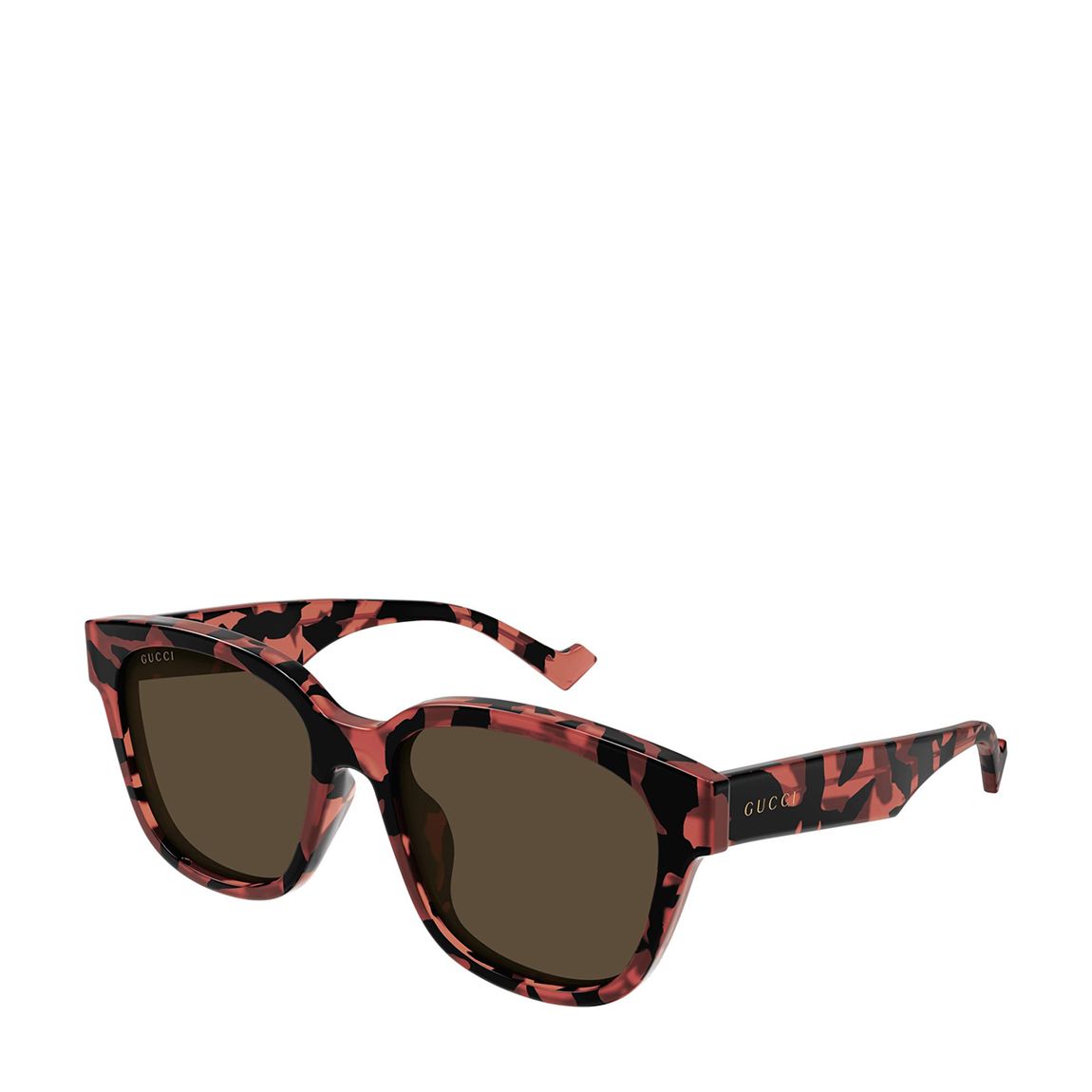 Men's Brown Gucci Sunglasses 57mm main product photo