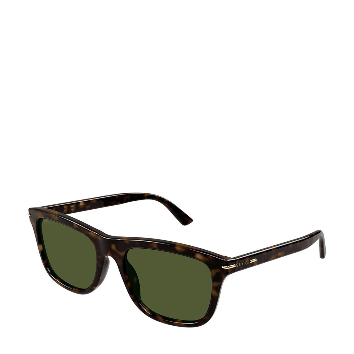 Men's Tortoise/Green Gucci Sunglasses 55mm main product photo