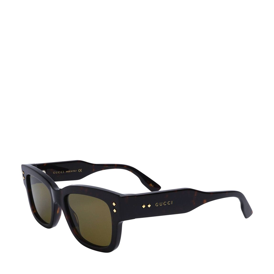 Men's Brown Gucci Sunglasses 53mm main product photo